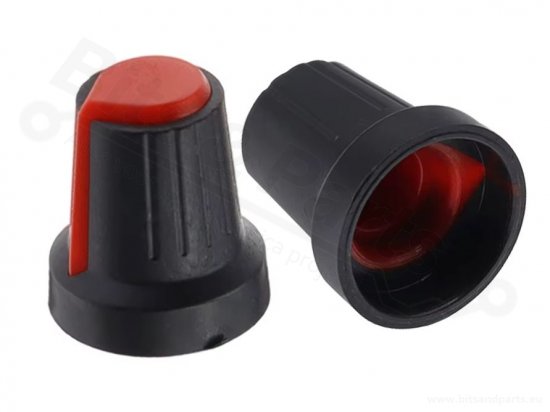Button Droplet Mixer Style Black/Red
